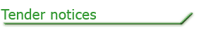 Tender notices