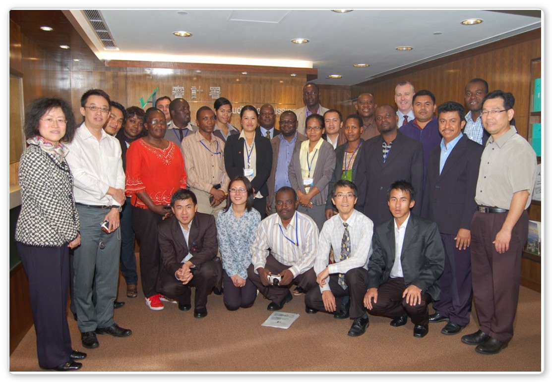 Group photo with the delegation