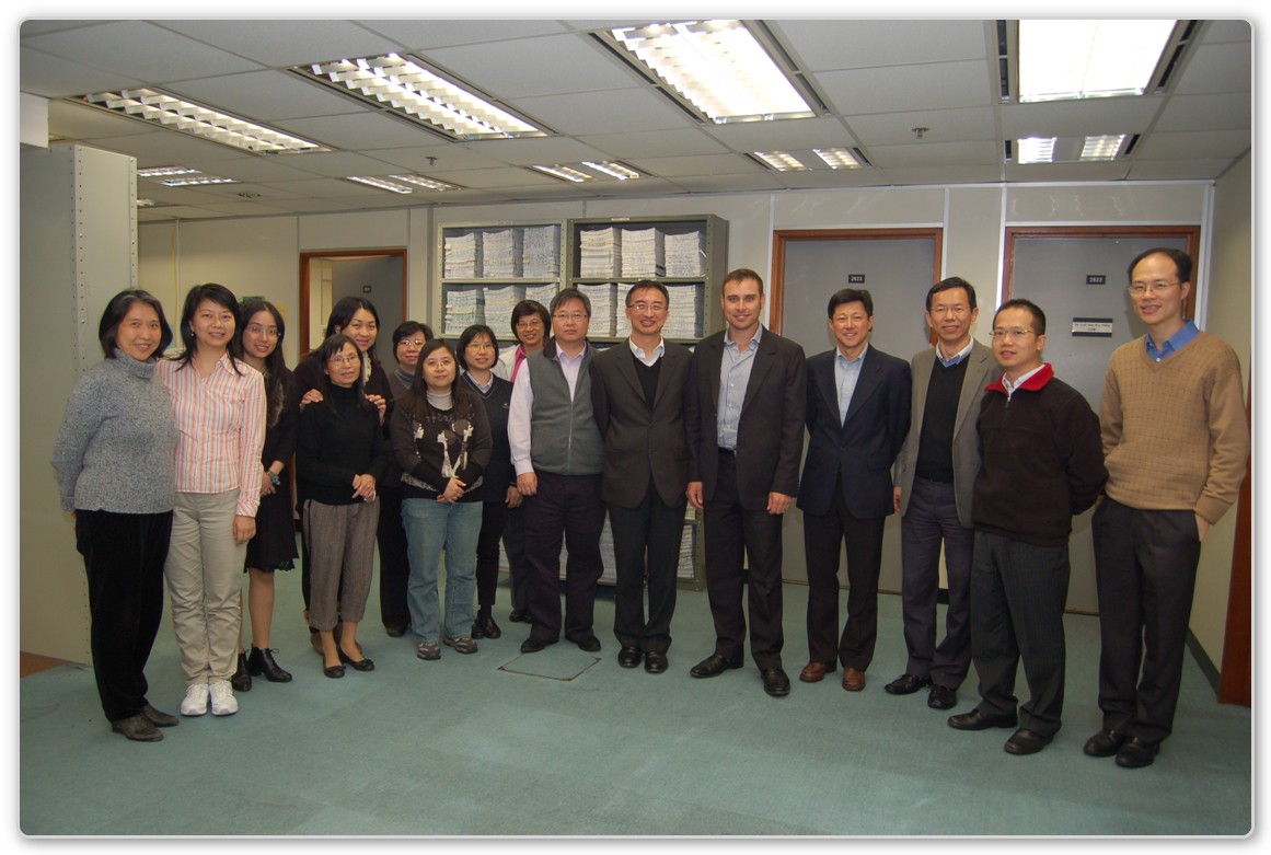 Group photo with staff of Regularity Audit Division