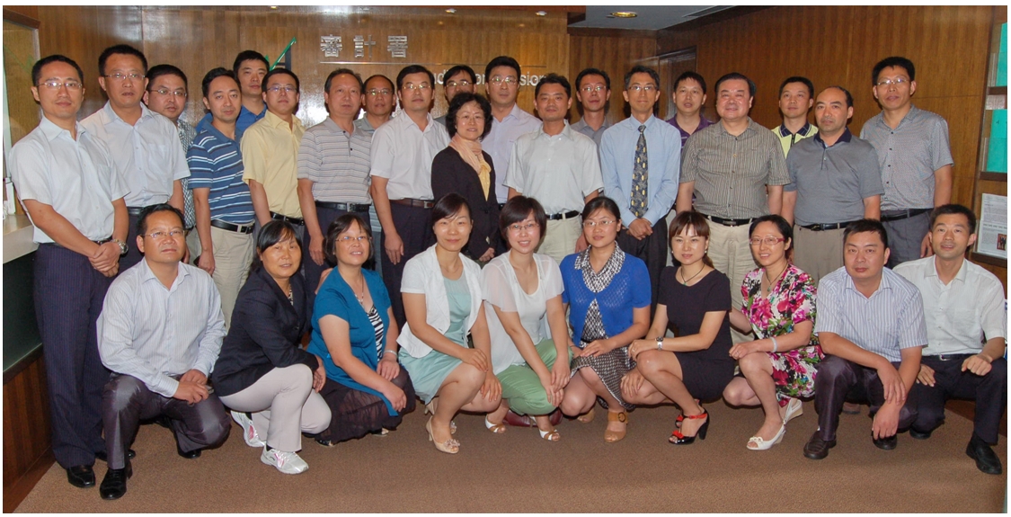 Group photo with the delegation