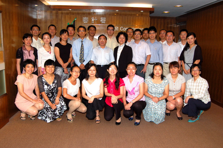 Group photo with the delegation