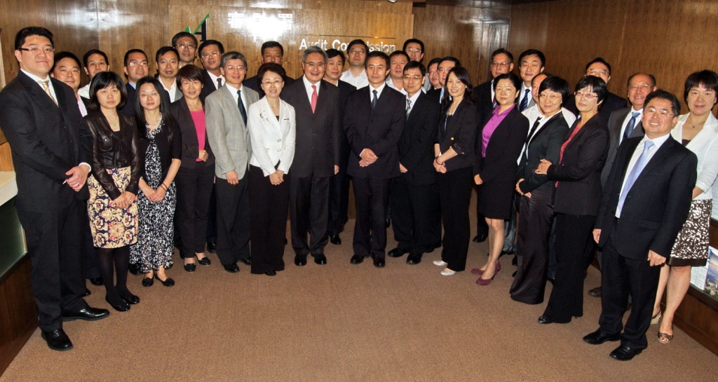 Group photo with the delegation