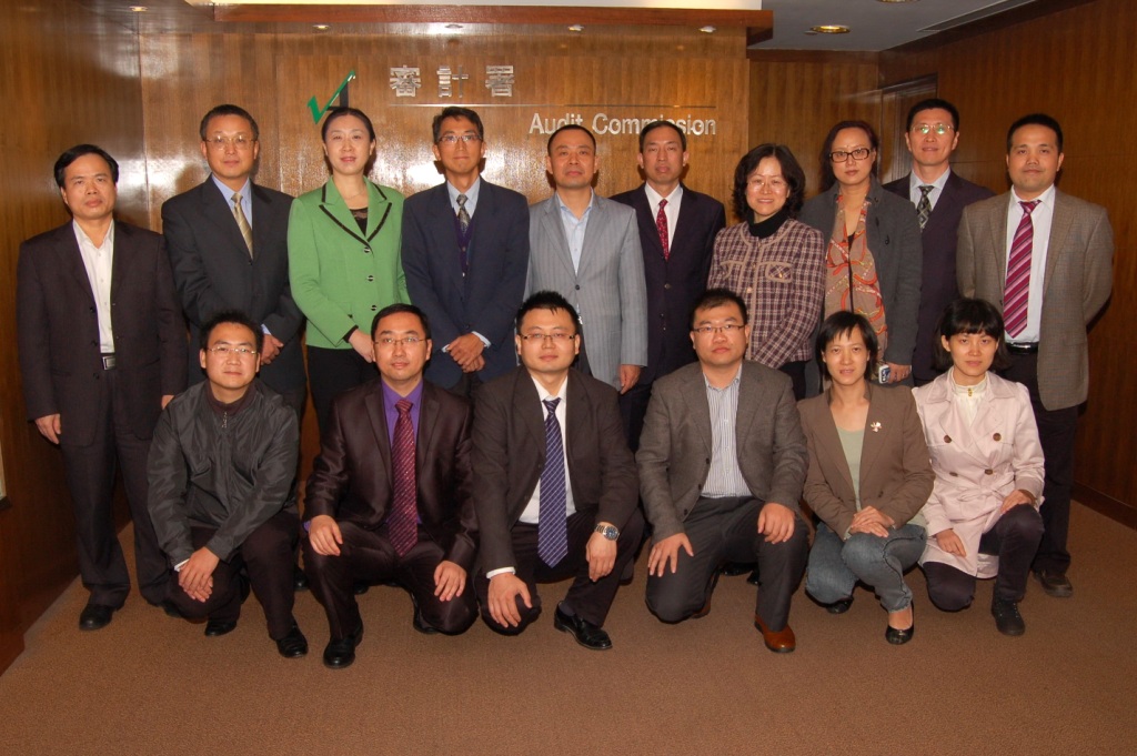 Group photo with the delegation