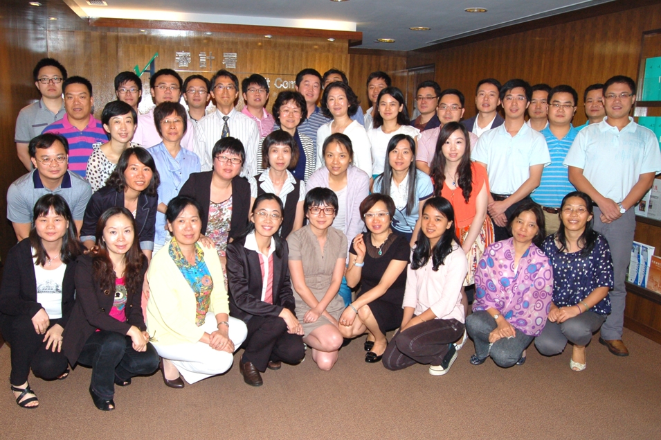 Group photo with the delegation