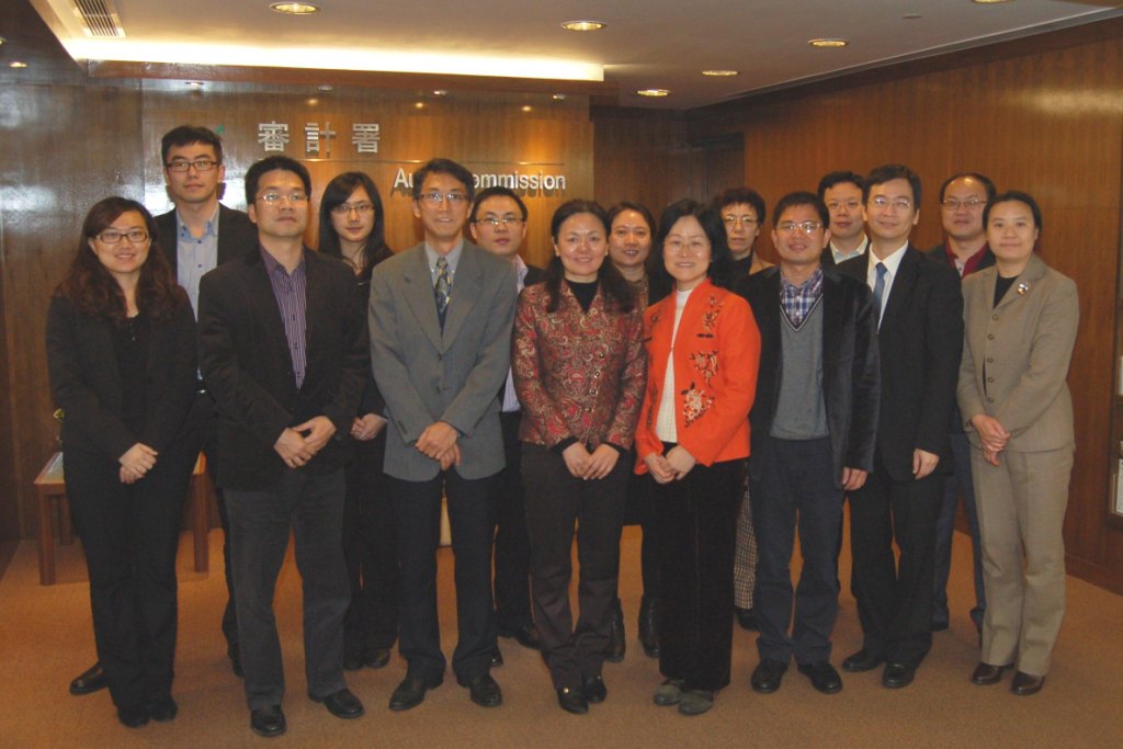 Group photo with the delegation