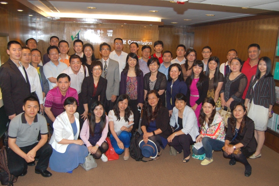 Group photo with the delegation