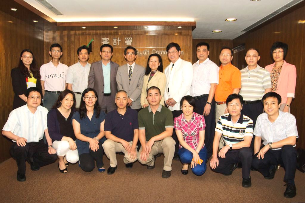 Group photo with the delegation