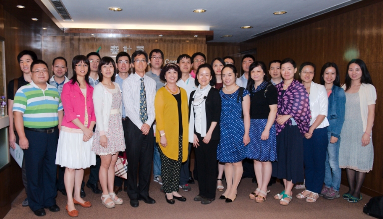 Group photo with the delegation