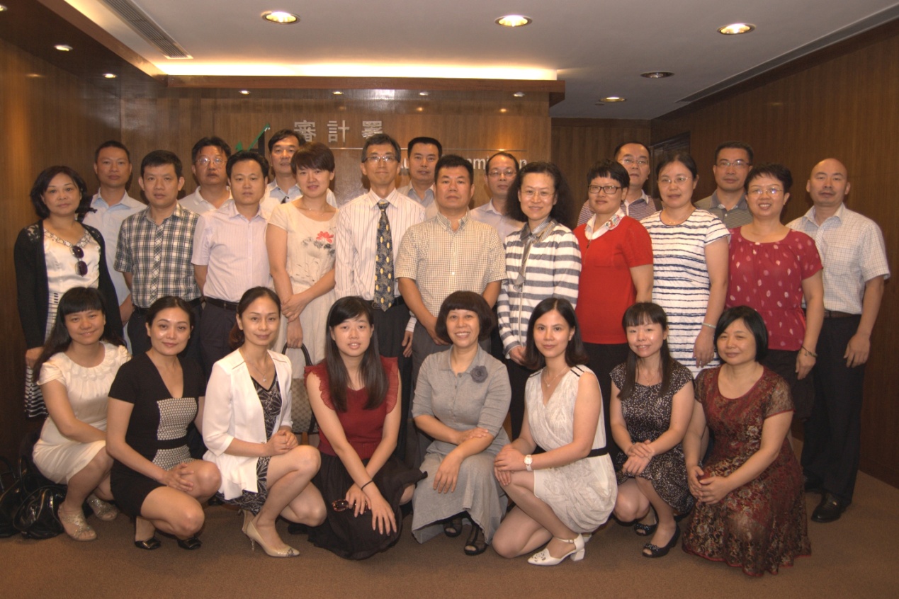 Group photo with the delegation