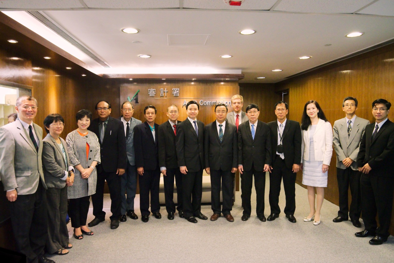 Group photo with the delegation visited on 29 June 2016