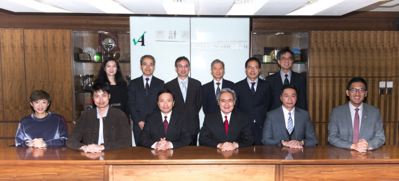 Group photo with the Members of the Public Accounts Committee