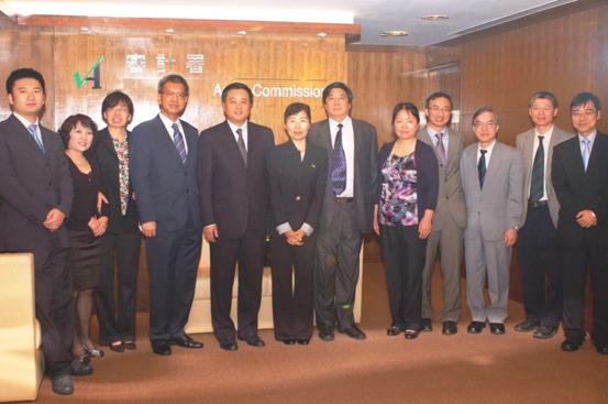 Group photo with the delegation