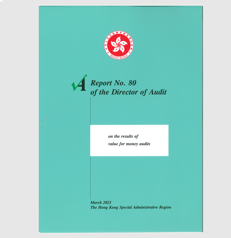 Report No. 80 of the Director of Audit's reports